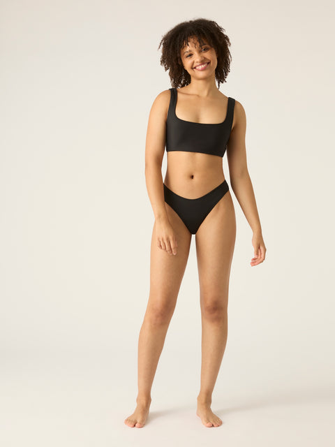 Teen Swimwear Bikini Brief Light-Moderate Blue Tropic – Modibodi AU